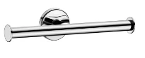 DELABIE Porte-papier WC à rouleau double Inox poli brillant