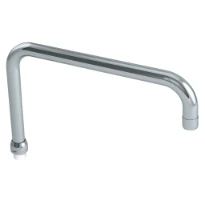 DELABIE Bec tube orientable par-dessus Ø22, H.130 L.300, écrou 3/4''