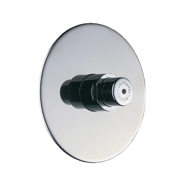 DELABIE TEMPOSTOP urinoir MM1/2" rob. enc. tempo. ~3sec + rosace