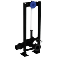 DELABIE TEMPOFIX 3 bâti WC 10-35 et 70-130mm Ø90 autoportant kit 1/2