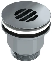 DELABIE Bonde HYGIÉNA à grille concave pour lavabo Inox