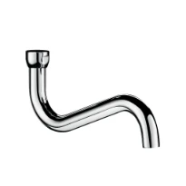 DELABIE Bec tube orientable Ø22 H.80 L.300 par-dessous, écrou 3/4"