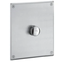 DELABIE TEMPOFLUX WC M3/4" rob. enc/plaq. Inox 220x170 tempo ~7sec