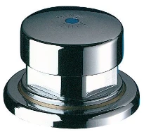 Delabie commande à poussoir de fontaine pour tube Rilsan 4x6 - chrome
