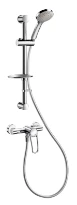 DELABIE Ensemble douche avec mitigeur Securitouch 2739EPS, racc. std