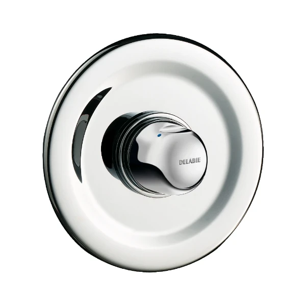 DELABIE TEMPOMIX douchemengkrn M1/2" Ø14 inbouw ~30 sec + roz. Ø195