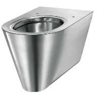 Delabie S21 S toilette suspendue - Inox mat - B360xD535 mm - fixation visible