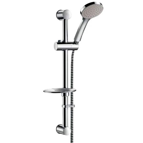 DELABIE Ensemble de douche monojet avec barre Ø25
