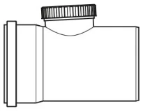 VAILLANT inspectieluik diam 160mm pp