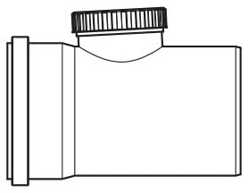 VAILLANT inspectieluik diam 160mm pp