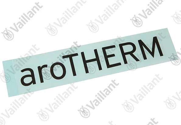 VAILLANT WSS Plaque de firme