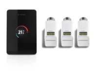 Bosch EasyControl Set CT 200 B Set thermostat Smart noir + 3x thermostat de radiateur intelligent