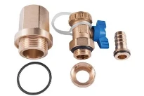 BOSCH Set de vidange avec soupape de vidange et connexion pour tube