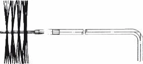 BOSCH Brosse de nettoyage en nylon