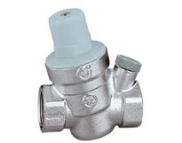 Caleffi régulateur de pression FF 3/4 x 3/4 - 1-6 bar - avec raccord manomètre - chromé