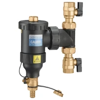 Caleffi DIRTMAG séparateur de boues 5/4 plastique avec aimant et robinet d'arrêt