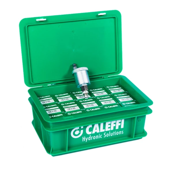 Caleffi Promobox Minical automatische ontluchter 1/2 M - chroom (box van 15st) - prijs per box