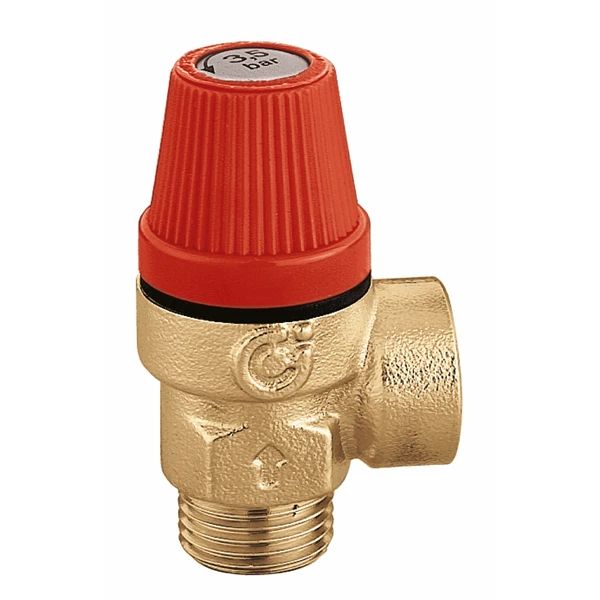 Caleffi 311 overdrukventiel MF 1/2 x 1/2 - 3 bar
