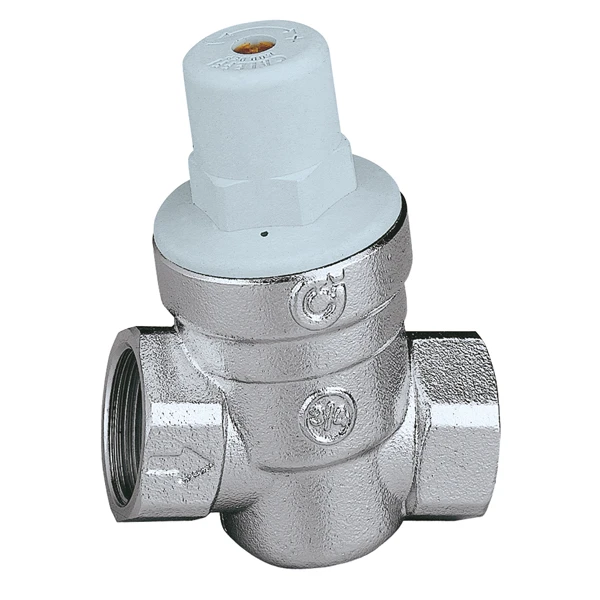 Caleffi drukregelaar FF 3/4 x 3/4 - 1-6 bar - chroom