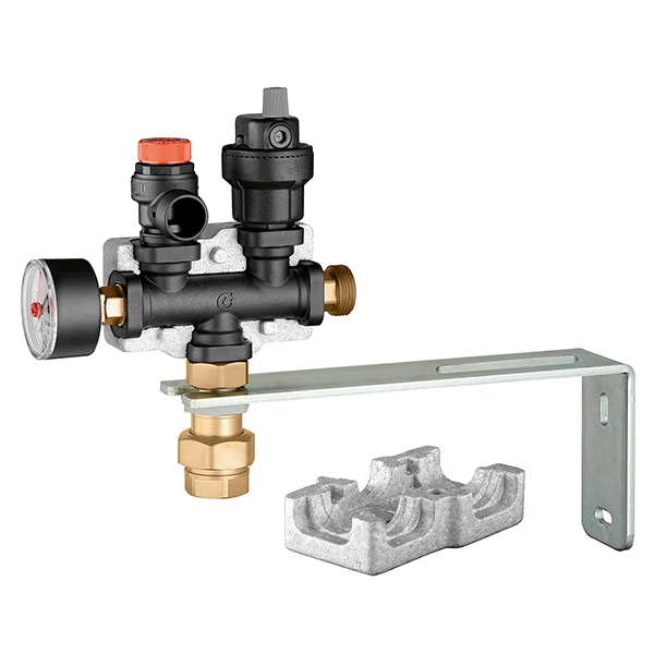 Caleffi 305 expansievatconsole met kunststof onderdelen 3/4