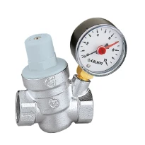 Caleffi réducteur de pression avec manomètre 1/2"F 0-10 bar