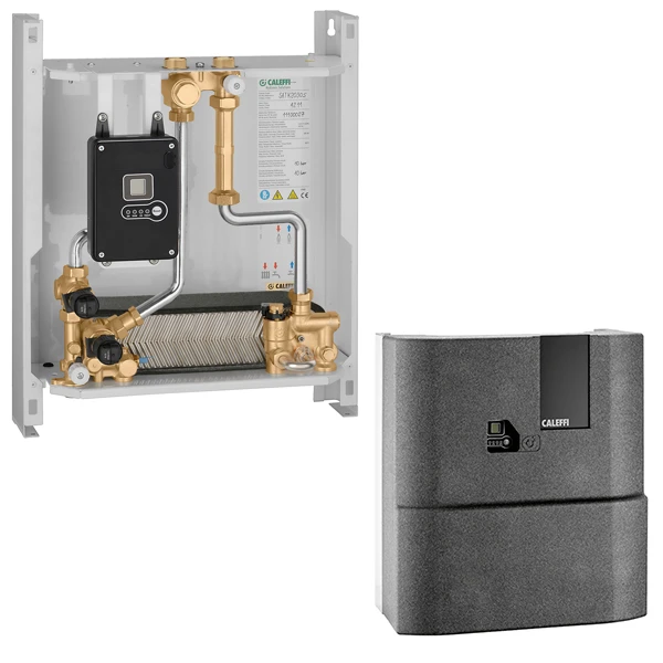 Caleffi SATK opbouw afleverset voor woningen - hoge temperatuur