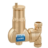 Caleffi DisCal séparateur d'air FF 28 x 28 mm - Universel horizontal/vertical