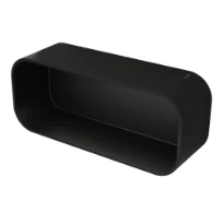 Geesa Frame panier de douche multiBasket - tablette noir - chromé