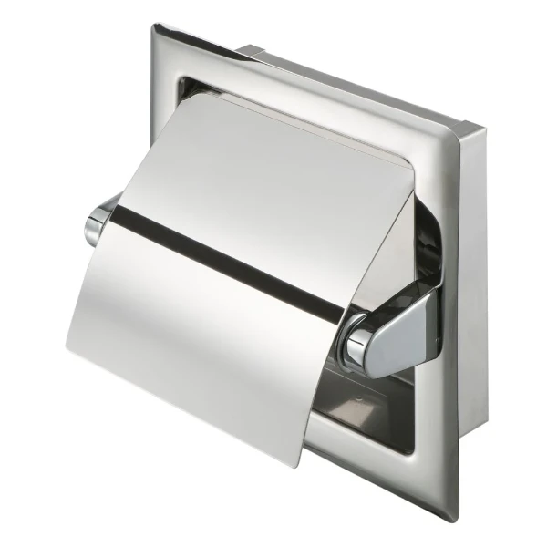 VOLA Inbouwtapkraan met vast aansluithuis Vaste uitloop, 160 mm, ø19 mm Standaard 25 mm Rozetten Onbehandeld messing 19 ½''RG