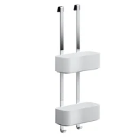 Geesa Frame paniers de douche suspendus blanc/chromé