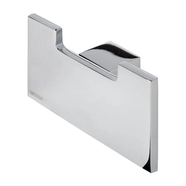 Geesa Modern Art handdoekhaak dubbel - chroom