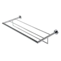 Geesa Nemox porte-serviette 60 - 26 o plateau serviettes avec suspension - chromé