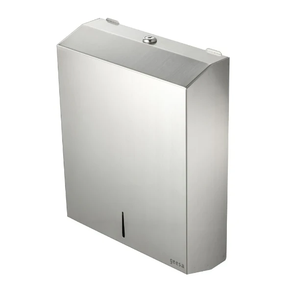 GEESA Public Area Handdoekdispenser, rvs geborsteld