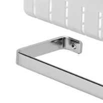 Geesa Frame panier de douche avec insert blanc - chromé