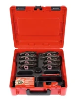 Rothenberger compact set de machoires de sertissage >b< maxipro 1/4 - 3/8 - 1/2 - 5/8 - 3/4 - 7/8 - 4/4 - 9/8