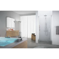 PORTE DE DOUCHE NOVELLINI GIADA 75 - 195 ! blanc satin