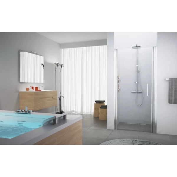 PORTE DE DOUCHE NOVELLINI GIADA 75 - 195 ! blanc satin