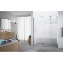 PORTE DE DOUCHE NOVELLINI GIADA 102 - 195 ! blanc satin