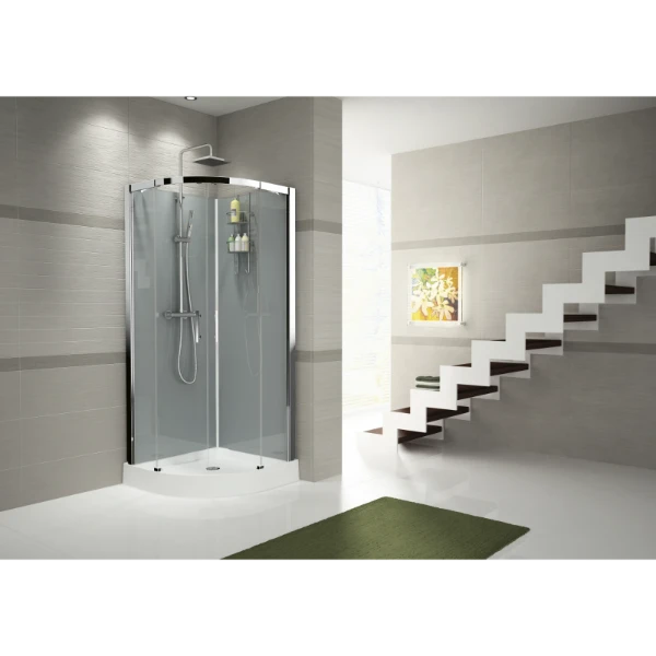 NOVELLINI verdi r 90 mit.ther.recev.aut.verre tansp.chromé/blanc