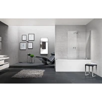 NOVELLINI y2 1bsv 120 gauche verre trempe transp.noir