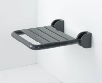 Normbau Nylon Care Siège de douche rabattable NY.841.010, 380 x 410 mm, Blanc 019