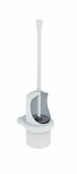 Normbau Nylon Care Toiletborstelset, 520 x 148 x 135 mm, Wit 019