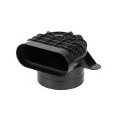 Begetube Profi-air équerre distributeur DN125 - ovalduct - modèle court