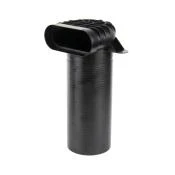Begetube Profi-air équerre distributeur DN125 - ovalduct - modèle long