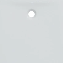 Geberit Olona receveur de douche 800 x 800 mm - blanc mat