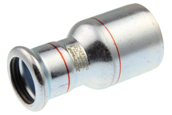 VSH Xpress staal verzinkt verloop reductie MF 76,1 x 54 mm