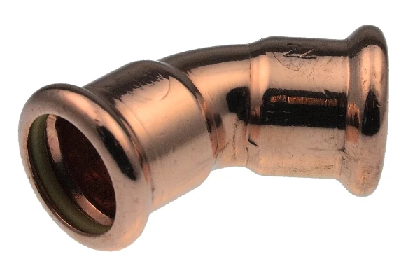 VSH Xpress Cuivre Gaz coude 45° FF 28 x 28 mm