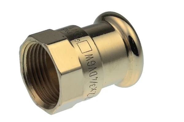 VSH Xpress koper gas raccord FF 28 x 4/4 F
