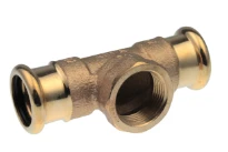 VSH Xpress Cuivre té réduit avec filetage femelle 15 x 1/2 F x 15 mm