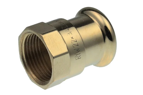 VSH Xpress Cuivre raccord de transition FF 22 x 3/4 F